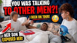 Blueface SHOCKED After Nevaeh’s Son Snitches About Other Men 😭