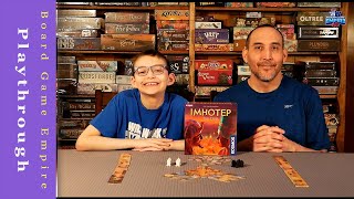 Imhotep The Duel How to Play and Playthrough - KOSMOS