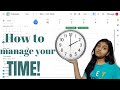 Effective tips for Time Management✨ | Sanaa Ara