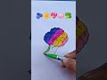 satisfying creative art 🫐🌼💖🧼🥦 trending art shorts vairalvideo rongtuli