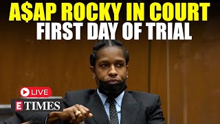 LIVE: A$AP Rocky's Dramatic First Day Of Trial; Inside Courtroom Of Rapper's Assault Case