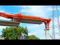 MANTAP | Selesai 2 Pilar Langsung Proses Pemasangan BOX GIRDER Kereta Cepat Jakarta-Bandung ▶420