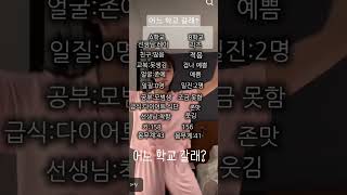 어느 학교 갈래?출처 아이브 공식 계정#아이브#티라미수케익#ive#레이#어느 학교 갈래#다이브#케컷#리즘아 도와줘