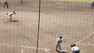 横浜高校 玉城陽希《 走者一掃の3ベース 打席2球目 》2021年7月24日(土)第103回全国高校野球選手権神奈川大会[準々決勝向上高校戦]