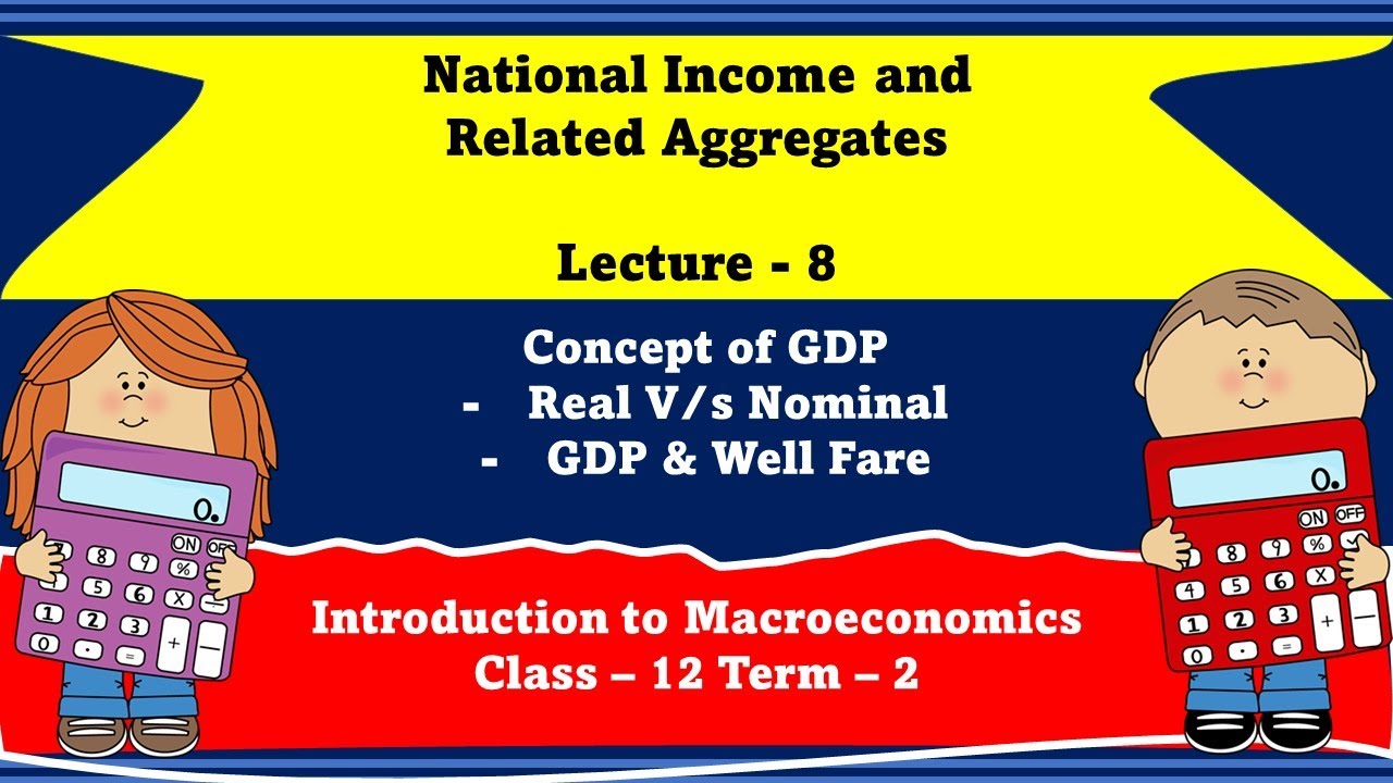 Concepts Of GDP | Real GDP | Nominal GDP | GDP And Well Fare ...