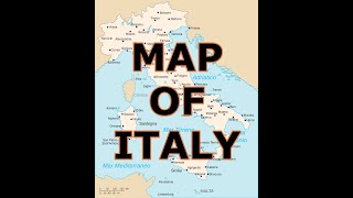 MAP OF ITALY