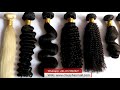 cuticles aligned human hair bundles 12 patterns in stock