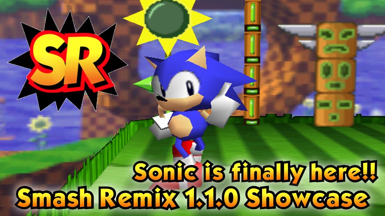 Smash Remix 1.1.0 Sonic Gameplay - YouTube