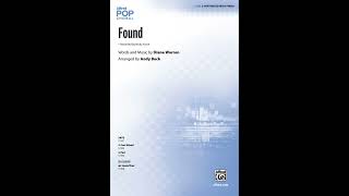 Found (3-Part Mixed), arr. Andy Beck – Score & Sound