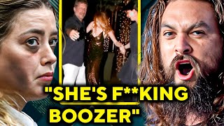 Jason Momoa Reveals Drunk As Fиck Footage Amber Heard On Set