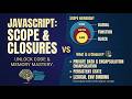 JS Scopes & Closures | Var, Let, Const | Web Devs
