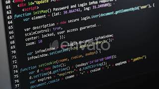 Programming Computer Code | Motion Graphics - Videohive template