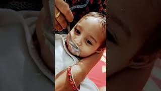 Cute Baby Eating Cerelac😀#shorts #youtube #youtubeshorts #ytshorts #viral #videos #cutebaby #Status