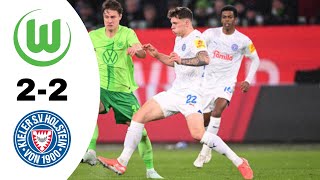 VfL Wolfsburg 2-2 Holstein Kiel Highlights | Bundesliga 2025