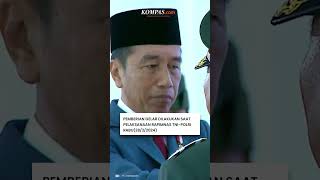 Prajurit Kopassus Sambut Jenderal Prabowo