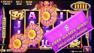 Gold Stack Slot Machine $6.80 Max Bet Bonus Won | Gold Dragon Red Dragon 1st Attempt