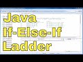 Learn Java Programming - Code Exercise 06x - If-Else-If Ladder
