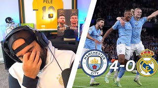 My Reaction To Manchester City vs Real Madrid 4-0 *HUMILIATING PERFORMANCE*