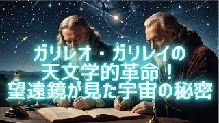 ガリレオ・ガリレイの天文学的革命！望遠鏡が見た宇宙の秘密