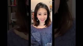 女神馮提莫的抖音合集，唱歌跳舞咬嘴唇。。。.flv