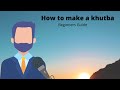 How to deliver a khutbah