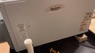 New aprilaire e80 dehumidifier pulsing noise