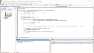 Querying a SQL Server Database From an Excel Formula with VBA