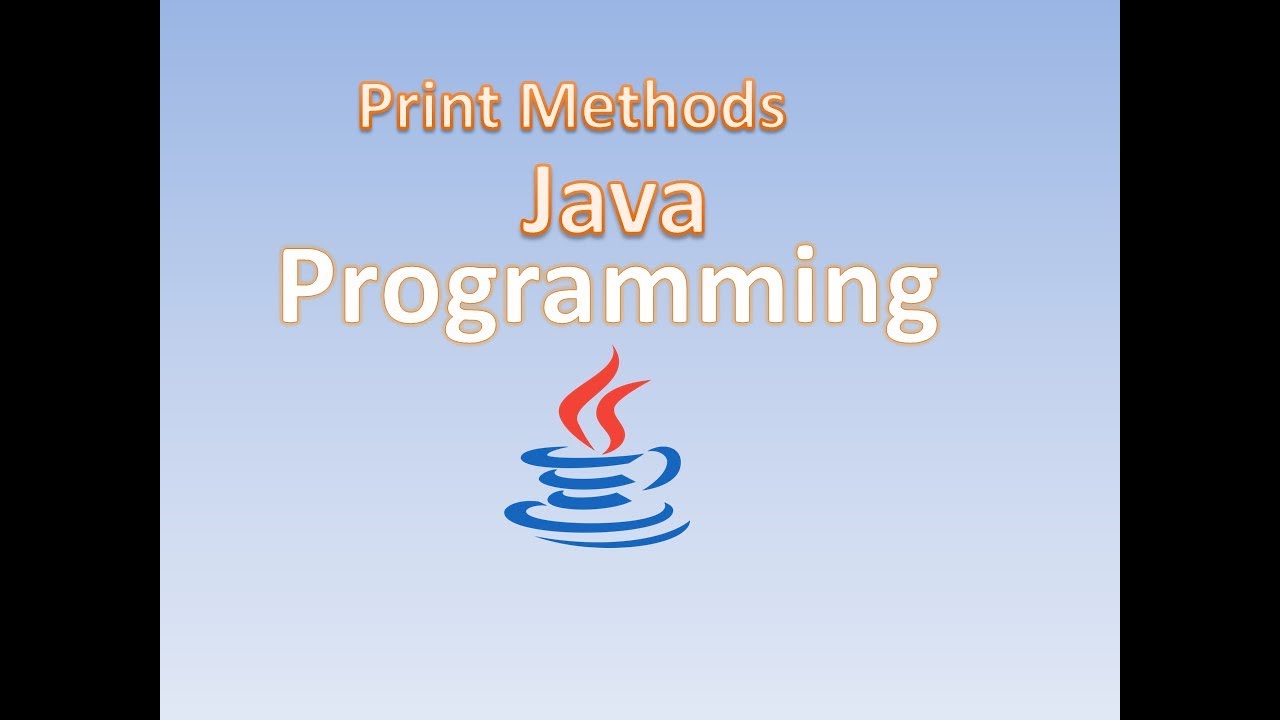 Java Programming Part 8 Print Println Statements Youtube