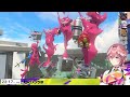 【スプラトゥーン３】謎メンバーでわいわいコラボ✨ドリンク配りまくるぞ！【鷹嶺ルイ視点 ホロライブ】