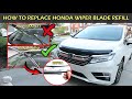 How To Replace Honda Wiper Blade Refills