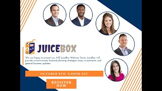 A/D JuiceBox Sliding into Fourth!- October 8th