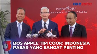 CEO Apple Pertimbangkan Bangun Pabrik IPhone di Indonesia Usai Bertemu Presiden Jokowi