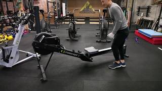 Concept 2 Rower Breakdown and Storage