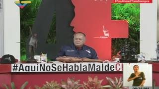 Diosdado Cabello sobre serie El Comandante: García Plaza ayudó a financiarla