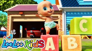 The ABC SONG + Phonics Song - Funny KIDS SONGS - LooLoo Kids Nursery Rhymes