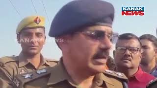 Visuals Of Ghazipur Bus Fire Incident | Omvir Singh, SP, Ghazipur Reaction