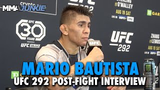 Mario Bautista Wants Spot in Rankings After Da'Mon Blackshear Win | UFC 292