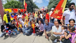 Tigray Diaspora  Forces demenstration on Geneva