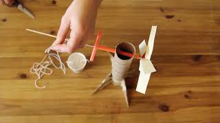 Build a Wind Turbine | Windmill #EarthMonth Activities for Kids
