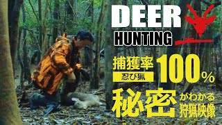 忍び猟・単独猟　狩猟映像　捕獲率100％の秘密がわかる　スコープ狙撃の世界　鹿猟　狩猟