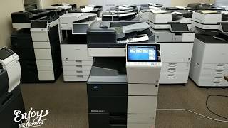 Konica Minolta Bizhub c458 Demo Unit. Meter only 1k