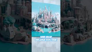 Bhubaneswar Durgapuja 2024 Theme Shorts #Sahidnagar