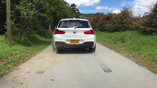 2017 BMW 120i sound, acceleration (straight pipe)