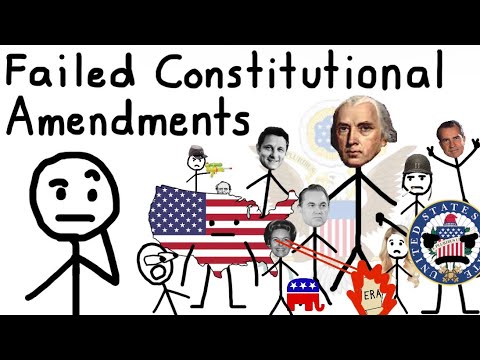 Failed Constitutional Amendments - YouTube