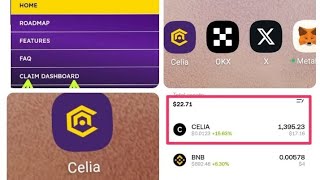 Celia Network Update Dore uko bakora Claim Step by step ukabona CELIA Coins zawe kuri Wallet