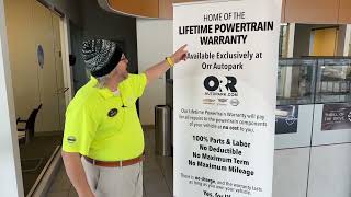 ORR NISSAN FORT SMITH LIFETIME POWERTRAIN WARRANTY BRAD CARTMILL