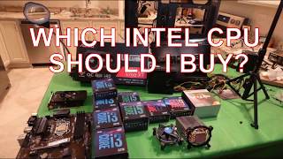 2020 How to Build a Computer, Selecting the right Intel CPU I3, I5, I7, I9, what is this K and F