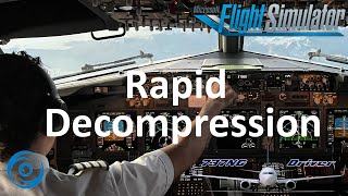 PMDG 737-700 for MSFS - Failures: Rapid Decompression (on VATSIM)