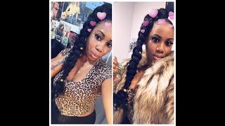 84 Jumbo Goddess Braid Girl Protective Style