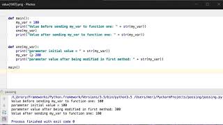 PRG-105: Passing Parameters in Python Functions - Scope
